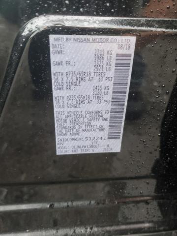Продажа на аукционе авто 2019 Infiniti Qx60 Luxe, vin: 5N1DL0MM1KC512241, номер лота: 54744834
