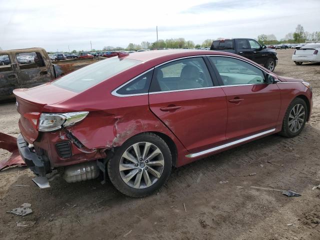 53416694 :رقم المزاد ، 5NPE34AF6GH359115 vin ، 2016 Hyundai Sonata Sport مزاد بيع