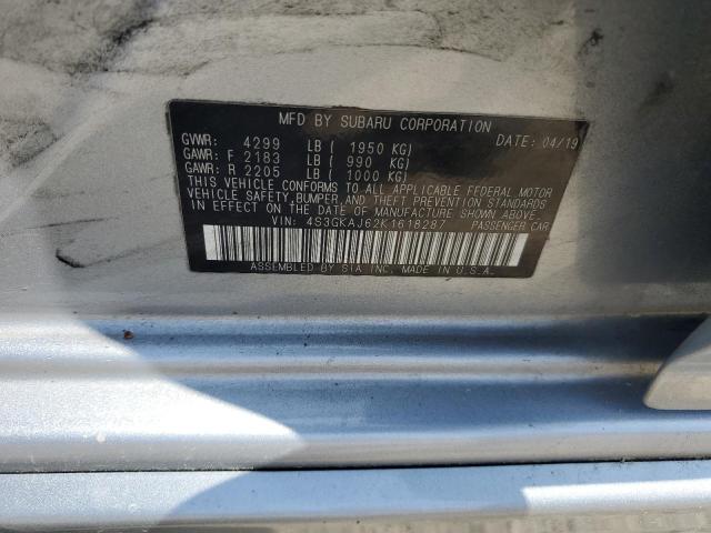 Aukcja sprzedaży 2019 Subaru Impreza Sport, vin: 4S3GKAJ62K1618287, numer aukcji: 54159654