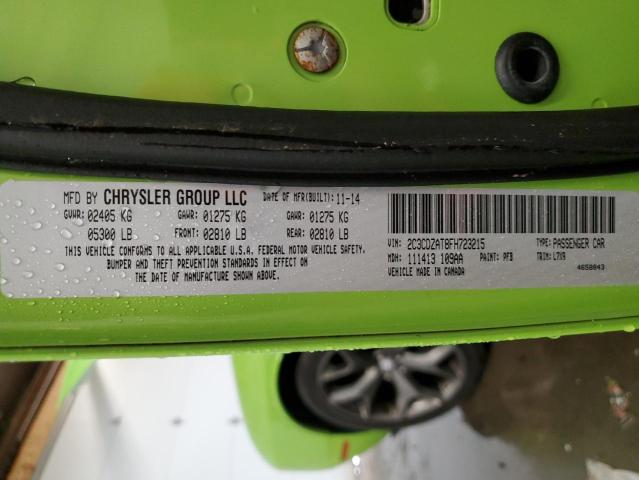 53402884 :رقم المزاد ، 2C3CDZAT8FH723215 vin ، 2015 Dodge Challenger Sxt مزاد بيع