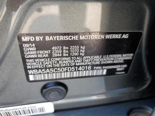 57022444 :رقم المزاد ، WBA5A5C50FD514016 vin ، 2015 Bmw 528 I مزاد بيع
