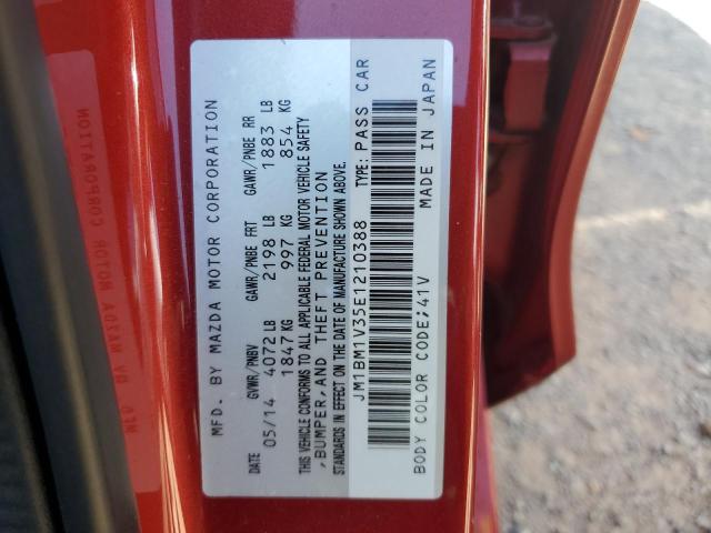 Aukcja sprzedaży 2014 Mazda 3 Touring, vin: JM1BM1V35E1210388, numer aukcji: 56833544