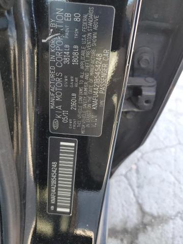 Aukcja sprzedaży 2011 Kia Forte Ex, vin: KNAFU4A21B5454248, numer aukcji: 52823104