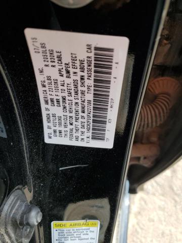 56176874 :رقم المزاد ، 1HGCR2F55FA237086 vin ، 2015 Honda Accord Sport مزاد بيع