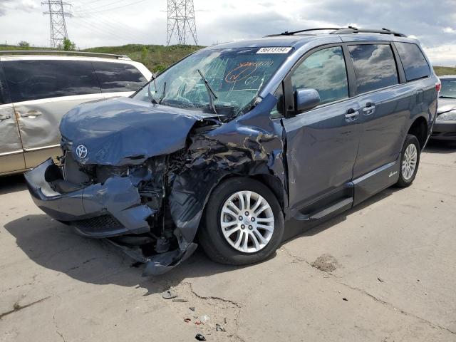2017 Toyota Sienna Xle მანქანა იყიდება აუქციონზე, vin: 5TDYZ3DC4HS875413, აუქციონის ნომერი: 56413154