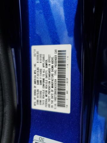 2014 Honda Accord Exl მანქანა იყიდება აუქციონზე, vin: 1HGCT2B80EA008394, აუქციონის ნომერი: 56866474