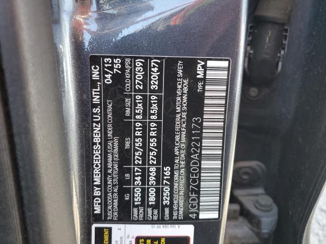 Продажа на аукционе авто 2013 Mercedes-benz Gl 450 4matic, vin: 4JGDF7CE0DA221173, номер лота: 54637884