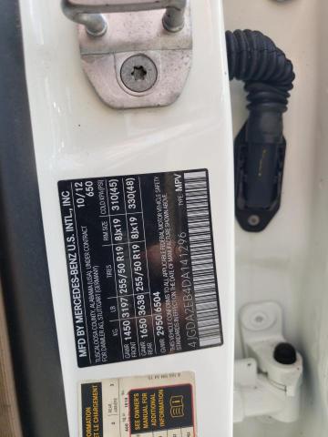 Продажа на аукционе авто 2013 Mercedes-benz Ml 350 Blu, vin: 4JGDA2EB4DA141296, номер лота: 55322804