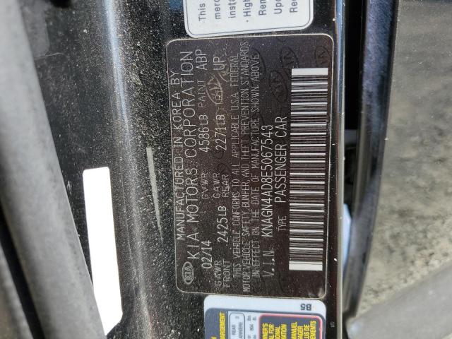 Aukcja sprzedaży 2014 Kia Optima Hybrid, vin: KNAGN4AD8E5067543, numer aukcji: 56871314