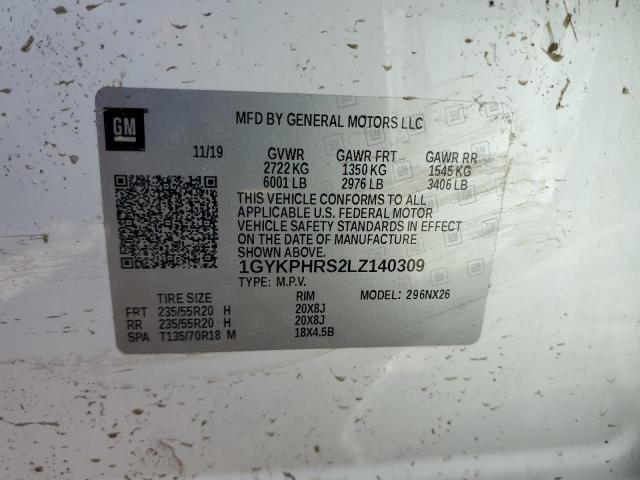Продажа на аукционе авто 2020 Cadillac Xt6, vin: 1GYKPHRS2LZ140309, номер лота: 55979705