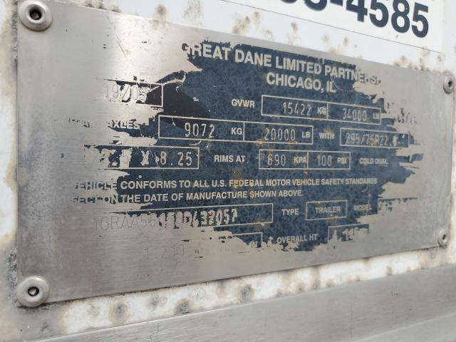2008 Great Dane Dry Van Trailer მანქანა იყიდება აუქციონზე, vin: 1GRAA56158D432057, აუქციონის ნომერი: 56128945