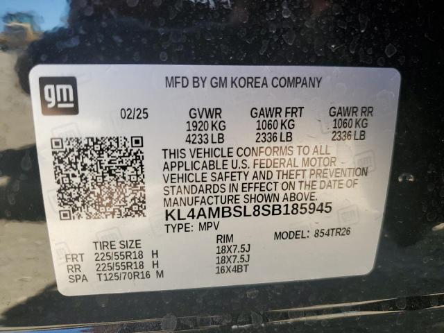 2025 Buick Encore Gx მანქანა იყიდება აუქციონზე, vin: KL4AMBSL8SB185945, აუქციონის ნომერი: 58635685