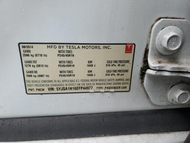 Aukcja sprzedaży 2014 Tesla Model S, vin: 5YJSA1H16EFP44977, numer aukcji: 58138265
