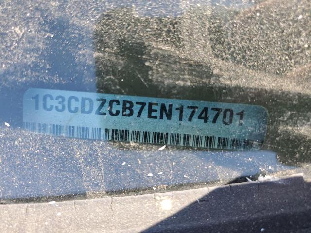 Продажа на аукционе авто 2014 Dodge Avenger, vin: 1C3CDZCB7EN174701, номер лота: 58210685