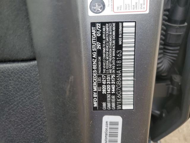 Aukcja sprzedaży 2022 Mercedes-benz S, vin: W1K6G7GB6NA118163, numer aukcji: 58772715