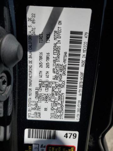 Aukcja sprzedaży 2023 Toyota Tacoma Dou, vin: 3TMCZ5AN5PM533379, numer aukcji: 55554265