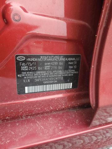 Продажа на аукционе авто 2011 Hyundai Sonata, vin: 5NPEB4AC9BH247118, номер лота: 58166485