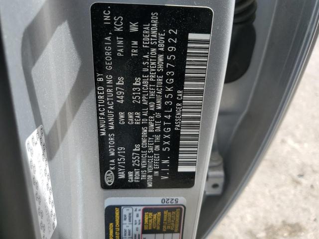 Aukcja sprzedaży 2019 Kia Optima Lx, vin: 5XXGT4L35KG375922, numer aukcji: 56646565