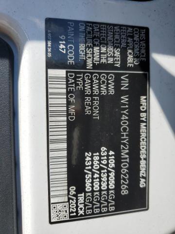 Продажа на аукционе авто 2021 Mercedes-benz Sprinter 2, vin: W1Y40CHY2MT062268, номер лота: 55568515