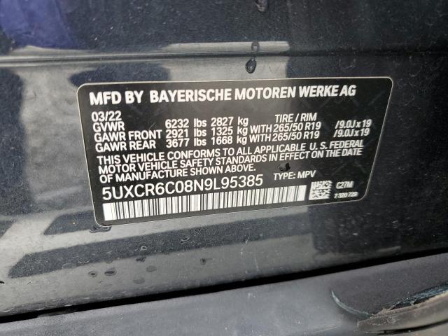 Продажа на аукционе авто 2022 Bmw X5, vin: 5UXCR6C08N9L95385, номер лота: 57325025
