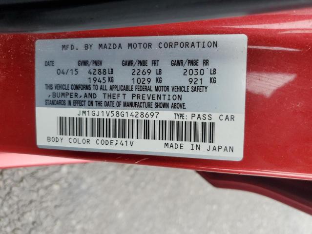 Продажа на аукционе авто 2016 Mazda 6 Touring, vin: JM1GJ1V58G1428697, номер лота: 55618005