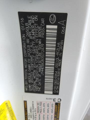 Aukcja sprzedaży 2016 Lexus Rc 350, vin: JTHHE5BC8G5012479, numer aukcji: 54840605