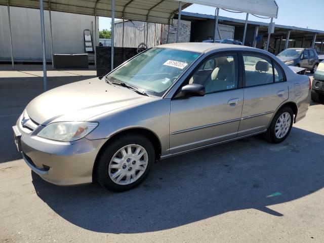 56196265 :رقم المزاد ، 2HGES16555H602129 vin ، 2005 Honda Civic Lx مزاد بيع