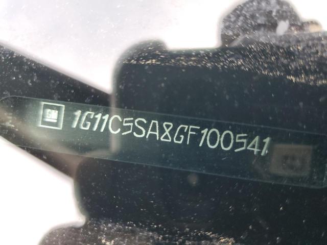 59175215 :رقم المزاد ، 1G11C5SA8GF100541 vin ، 2016 Chevrolet Malibu Lim مزاد بيع