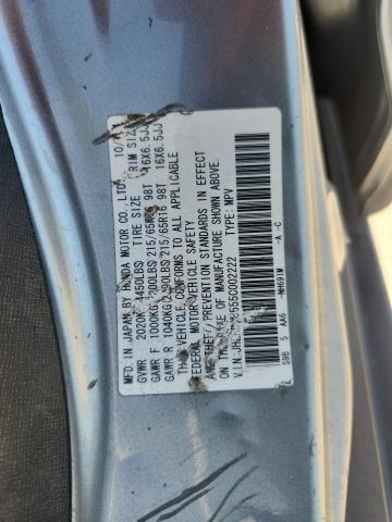Aukcja sprzedaży 2005 Honda Cr-v, vin: JHLRD68555C002222, numer aukcji: 58243625