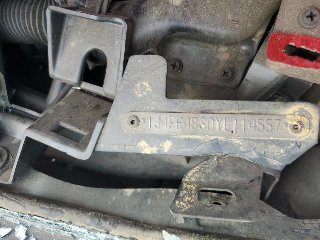 57115595 :رقم المزاد ، 1J4FF48S0YL114557 vin ، 2000 Jeep Cherokee مزاد بيع
