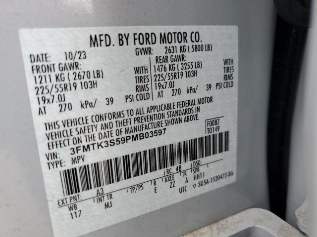 Продажа на аукционе авто 2023 Ford Mustang Ma, vin: 3FMTK3S59PMB03597, номер лота: 56572285