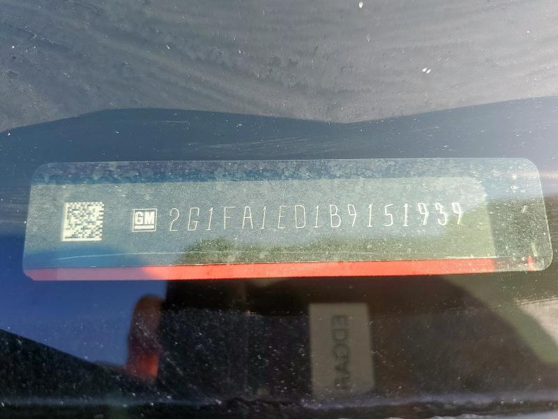 54943095 :رقم المزاد ، 2G1FA1ED1B9151939 vin ، 2011 Chevrolet Camaro مزاد بيع