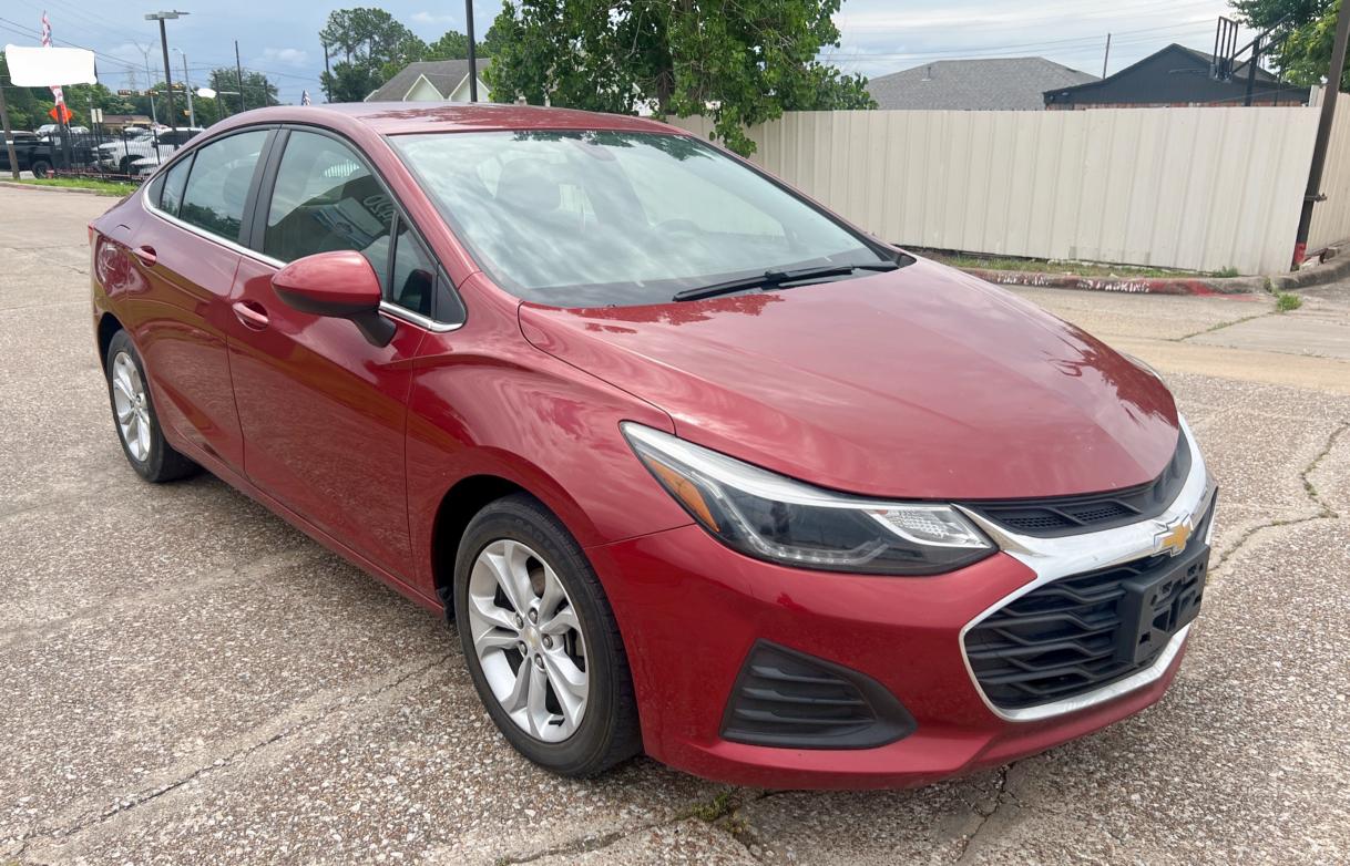 58969235 :رقم المزاد ، 1G1BE5SM3K7108624 vin ، 2019 Chevrolet Cruze Lt مزاد بيع