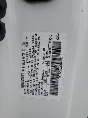 Продаж на аукціоні авто 2019 Infiniti Q60 Red Sp, vin: JN1FV7EL2KM440453, номер лоту: 58966515