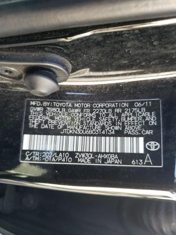 Продажа на аукционе авто 2011 Toyota Prius, vin: JTDKN3DU6B0314134, номер лота: 56604285