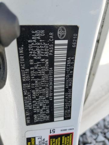 Продажа на аукционе авто 2019 Toyota Camry L, vin: 4T1B11HK9KU691554, номер лота: 57579285