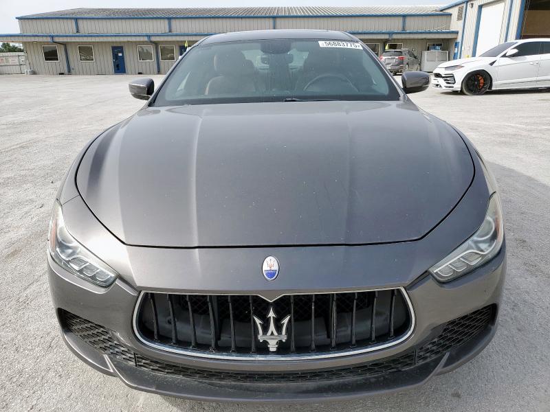 2017 Maserati Ghibli მანქანა იყიდება აუქციონზე, vin: ZAM57XSA9H1206127, აუქციონის ნომერი: 56883775