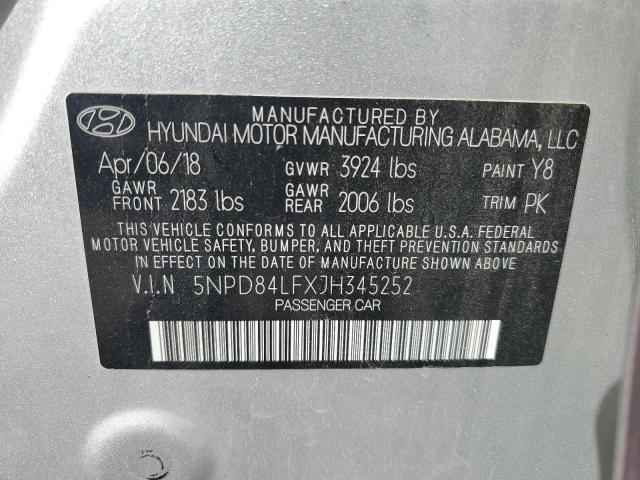 Aukcja sprzedaży 2018 Hyundai Elantra, vin: 5NPD84LFXJH345252, numer aukcji: 56531295