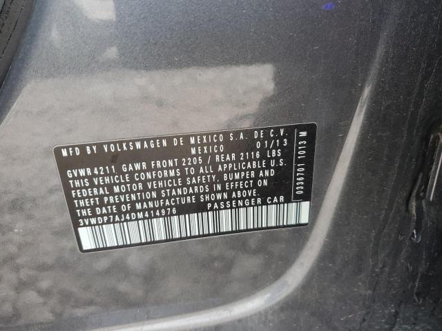 Aukcja sprzedaży 2013 Volkswagen Jetta, vin: 3VWDP7AJ4DM414976, numer aukcji: 57530075