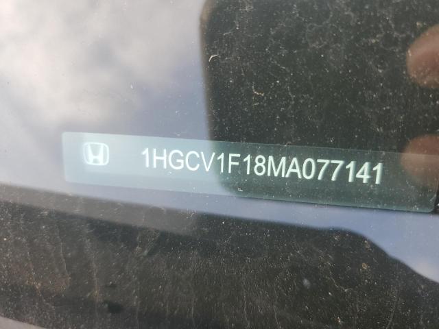 Продаж на аукціоні авто 2021 Honda Accord Lx, vin: 1HGCV1F18MA077141, номер лоту: 57503255
