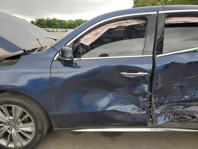 Продаж на аукціоні авто 2017 Acura Mdx Techno, vin: 5FRYD4H57HB017808, номер лоту: 55645015