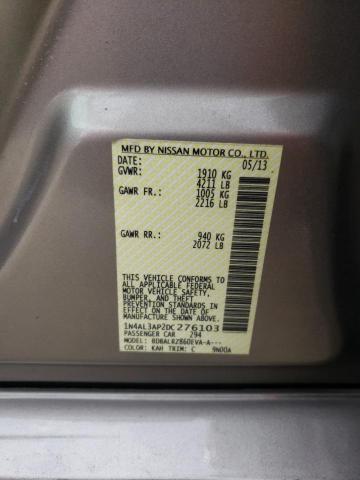 2013 Nissan Altima 2.5 მანქანა იყიდება აუქციონზე, vin: 1N4AL3AP2DC276103, აუქციონის ნომერი: 57275105