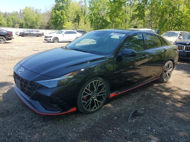 58558845 :رقم المزاد ، KMHLW4AK2NU001410 vin ، 2022 Hyundai Elantra N مزاد بيع