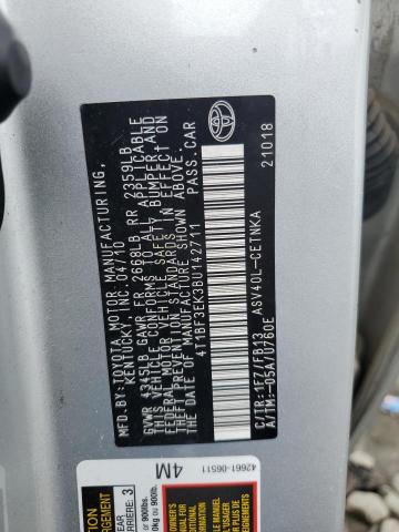 Aukcja sprzedaży 2011 Toyota Camry, vin: 4T1BF3EK3BU142711, numer aukcji: 58986095