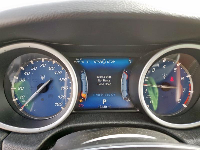 2017 Maserati Ghibli მანქანა იყიდება აუქციონზე, vin: ZAM57XSA9H1206127, აუქციონის ნომერი: 56883775