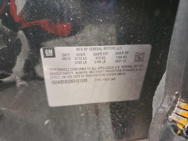 Aukcja sprzedaży 2014 Cadillac Cts, vin: 1G6AS5S32E0121285, numer aukcji: 57344965