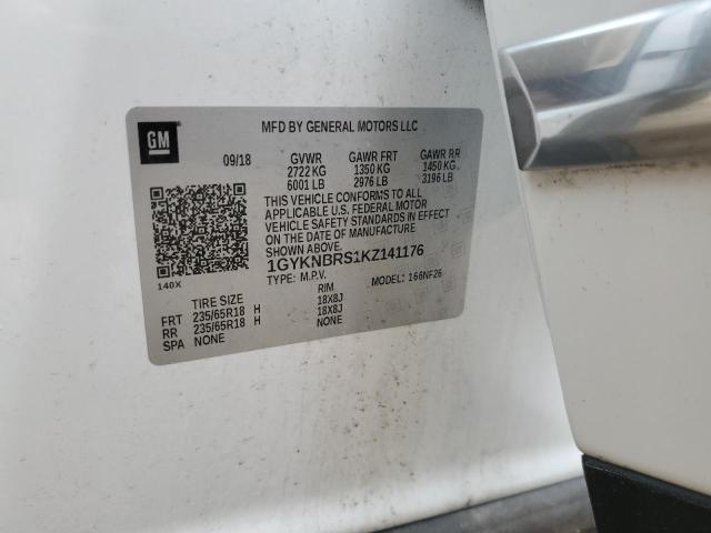 Aukcja sprzedaży 2019 Cadillac Xt5, vin: 1GYKNBRS1KZ141176, numer aukcji: 57515995