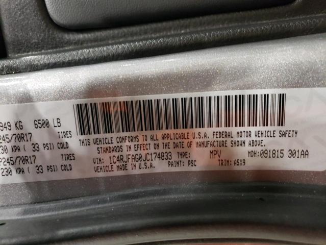 Aukcja sprzedaży 2018 Jeep Grand Cherokee, vin: 1C4RJFAG0JC174833, numer aukcji: 54874785