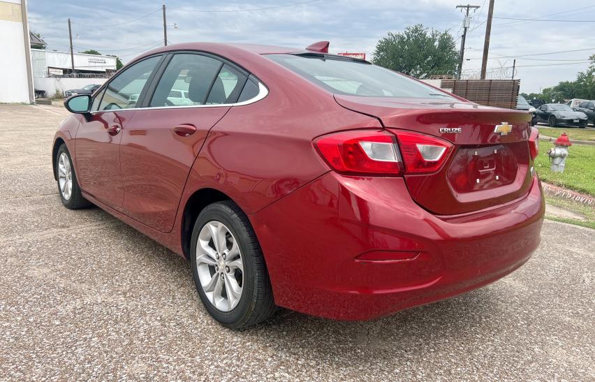 58969235 :رقم المزاد ، 1G1BE5SM3K7108624 vin ، 2019 Chevrolet Cruze Lt مزاد بيع