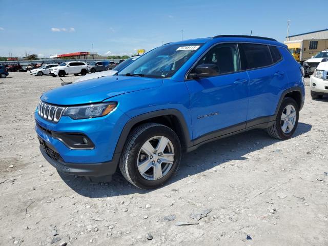 55268415 :رقم المزاد ، 3C4NJDBB7NT127413 vin ، 2022 Jeep Compass La مزاد بيع